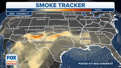 hazardous smoke forecast.